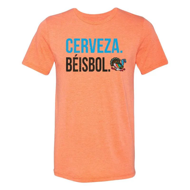 Cerveza Beisbol Pavos Salvajes Tee