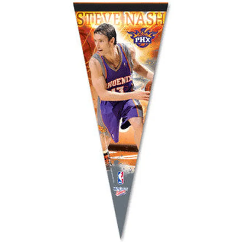 Steve Nash "Fire" Premium Felt Pennant L.E. /2,008