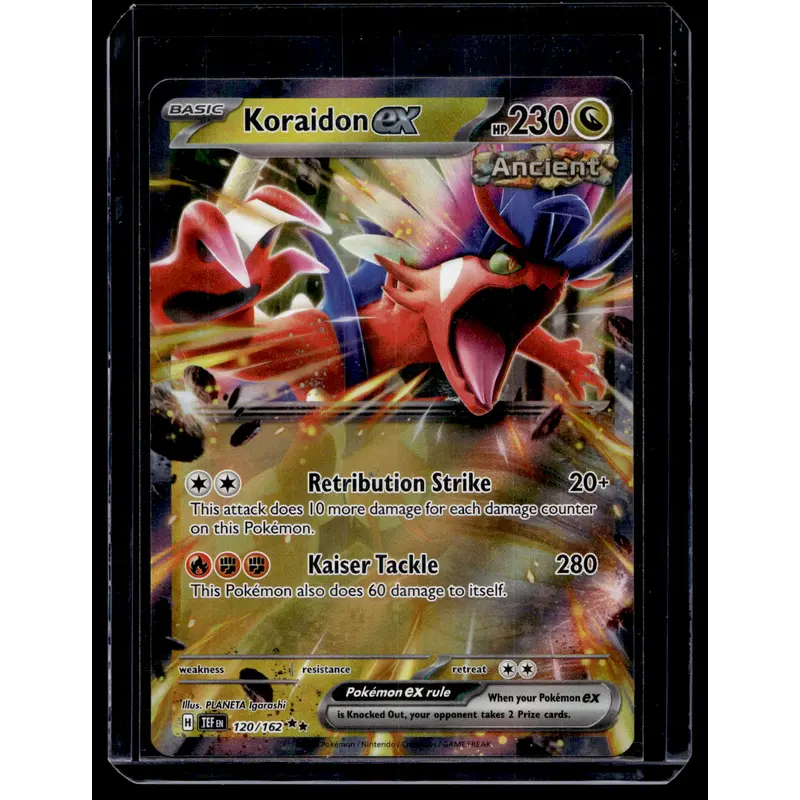 2024 Pokemon - Sword & Shield - Temporal Forces - Koraidon ex #120