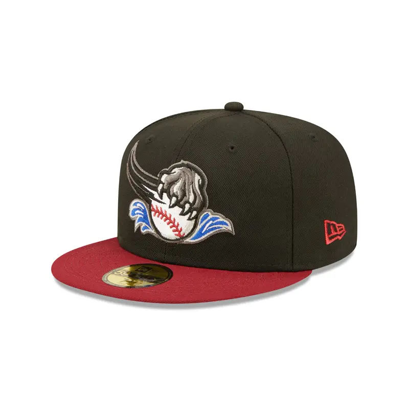 New Era - 59fifty Fitted - MiLB - AC Perf - Sacramento Rivercats - Black