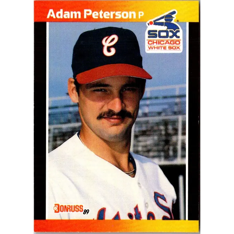 1989 Donruss Adam Peterson #619