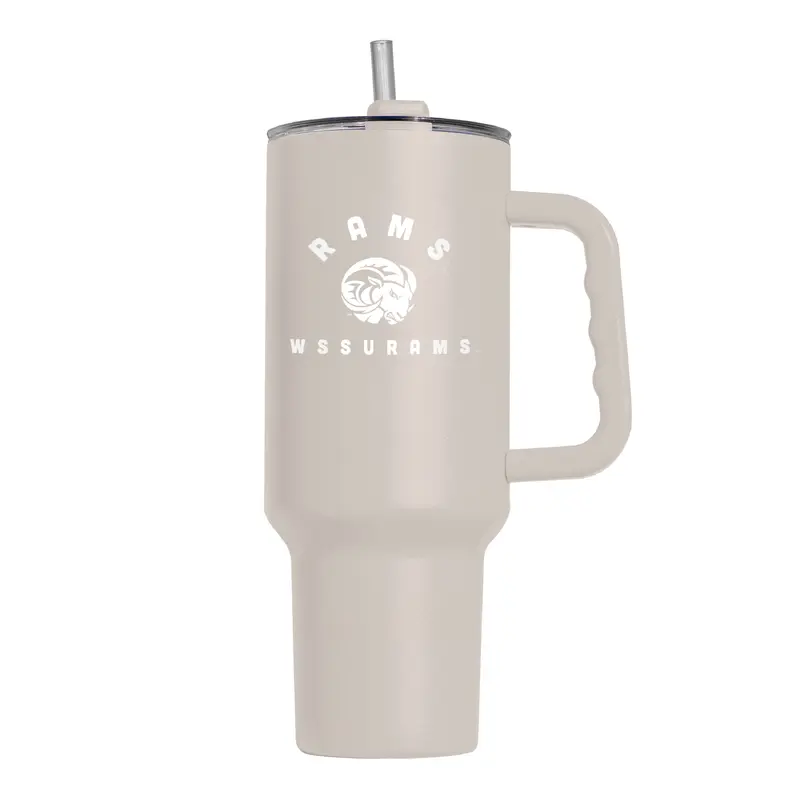 Winston Salem St 40oz Archway Powder Coat Tumbler