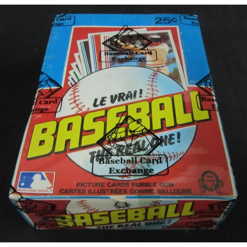1982 OPC O-Pee-Chee Baseball Unopened Wax Box (Tape Intact)