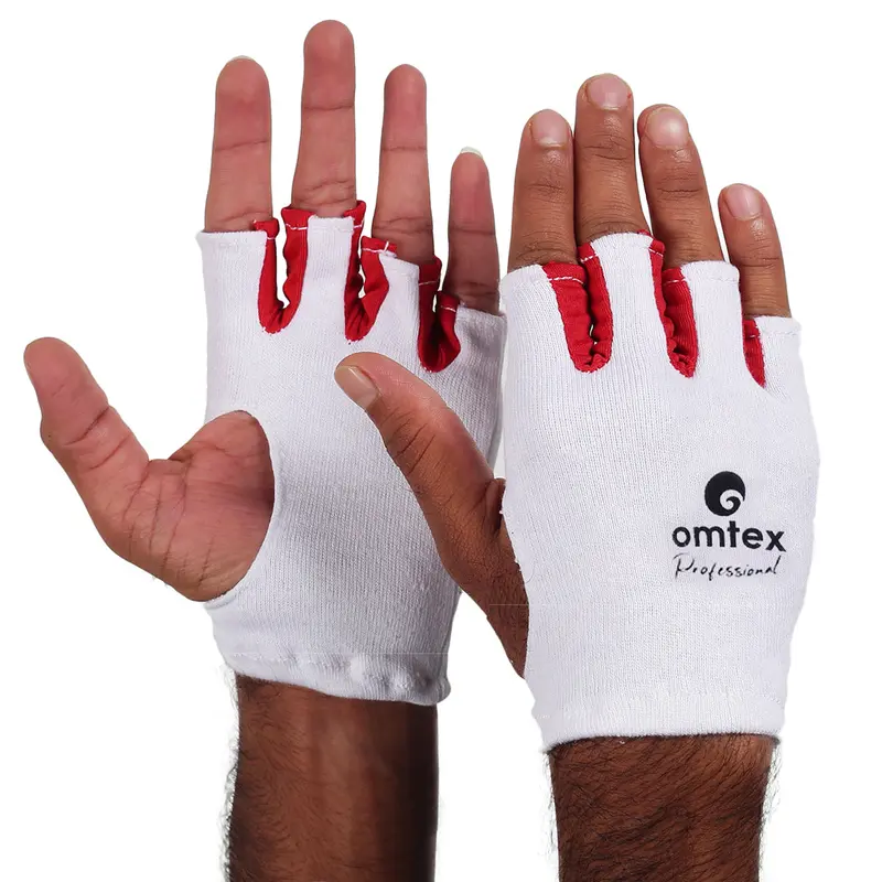 Omtex Professional Cut Inner Gloves White | Kibi Sports
