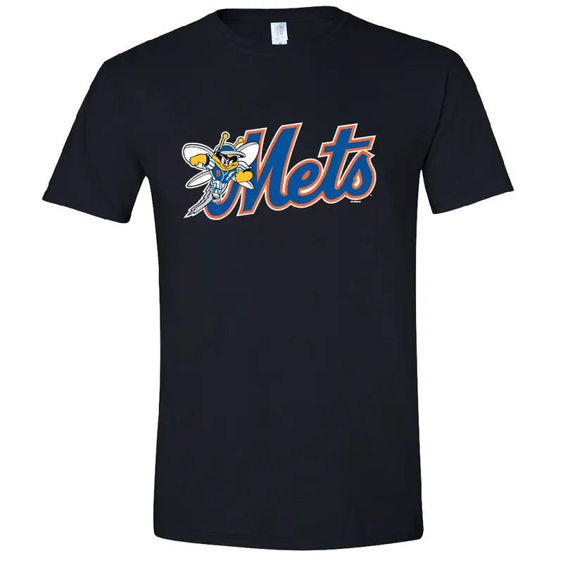 BRP B-Mets Youth Black 100% Cotton T-Shirt