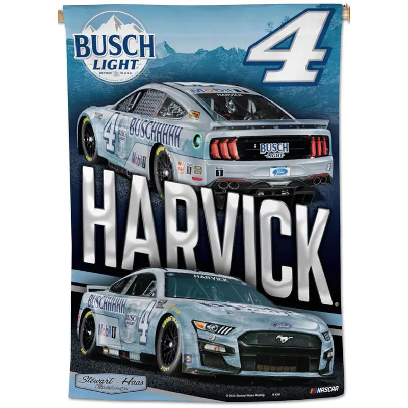 Kevin Harvick NASCAR Busch Light #4 Premium Collector's WALL BANNER - Wincraft Inc.
