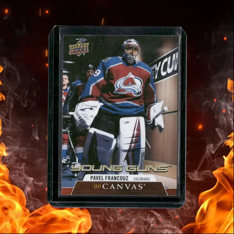 2020-21 Upper Deck Pavel Francouz Young Guns Canvas Rookie #C96