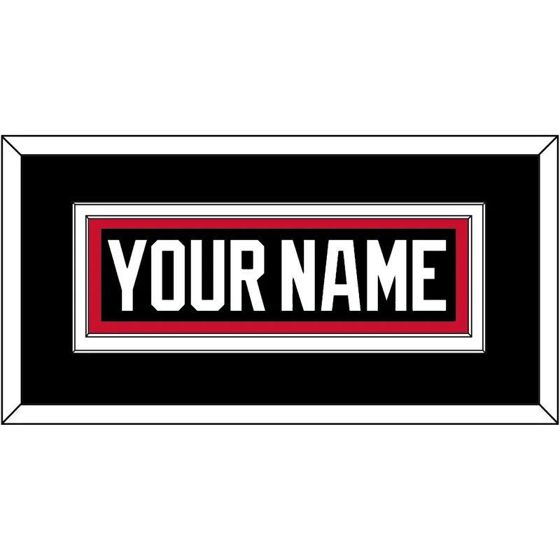 Chicago Nameplate - Alternate Black (2008-2009) - Double Mat 3