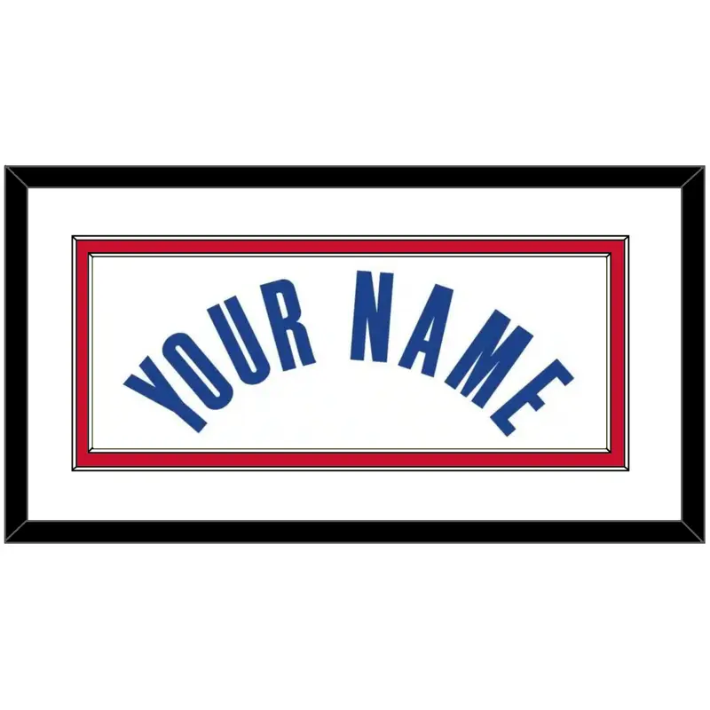 Detroit Name - White Association - Double Mat 1