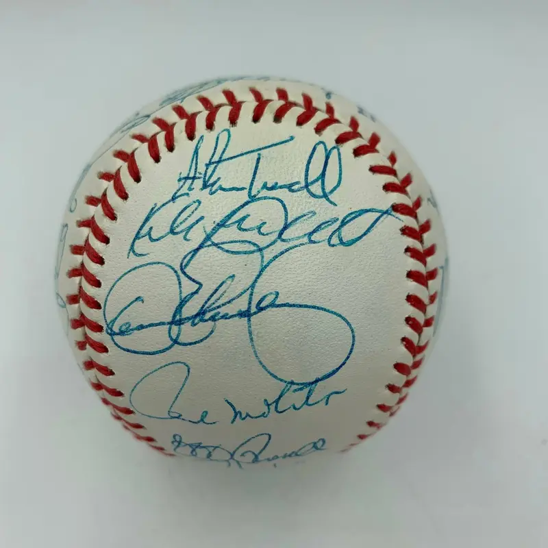 1988 All Star Game Signed Baseball Kirby Puckett George Brett Cal Ripken Jr JSA