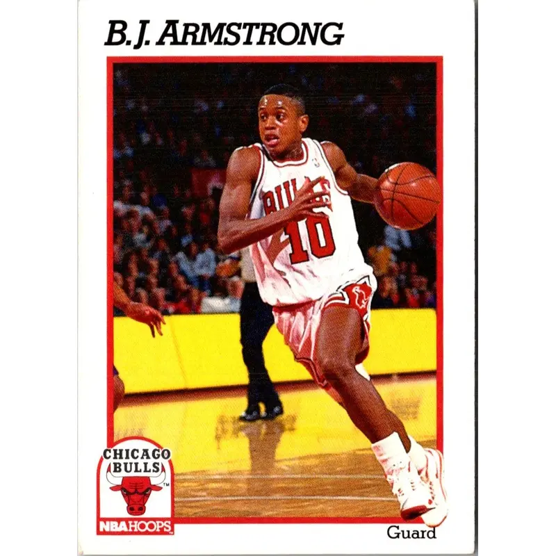 1991 Hoops B.J. Armstrong #26
