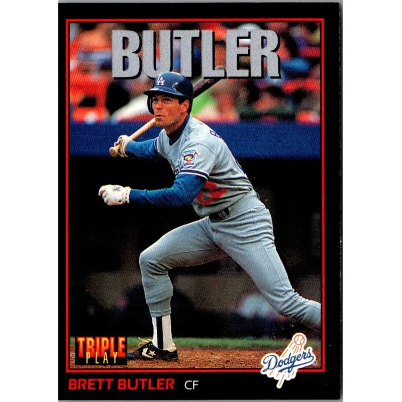 1993 Triple Play Brett Butler #136