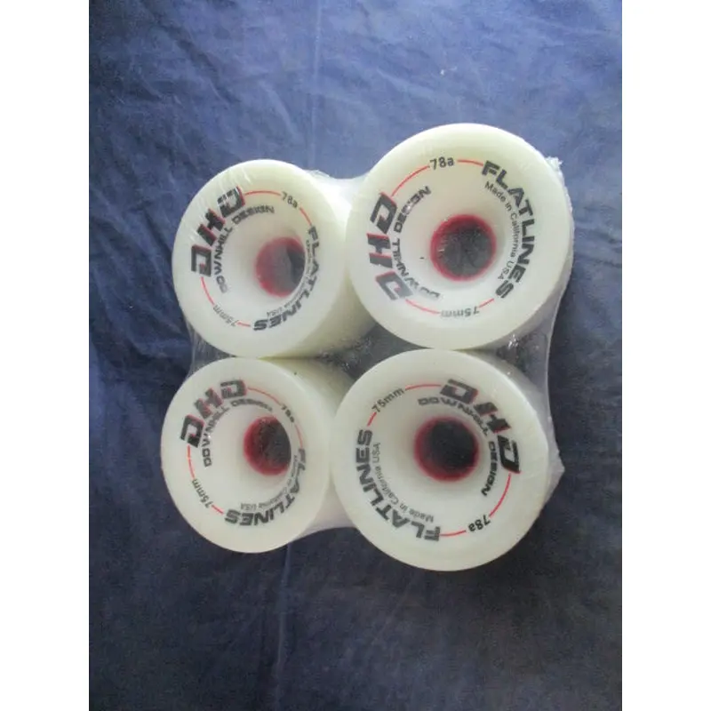 DHD ( Downhill Design) Flatline 75mm 78a Longboard Wheels