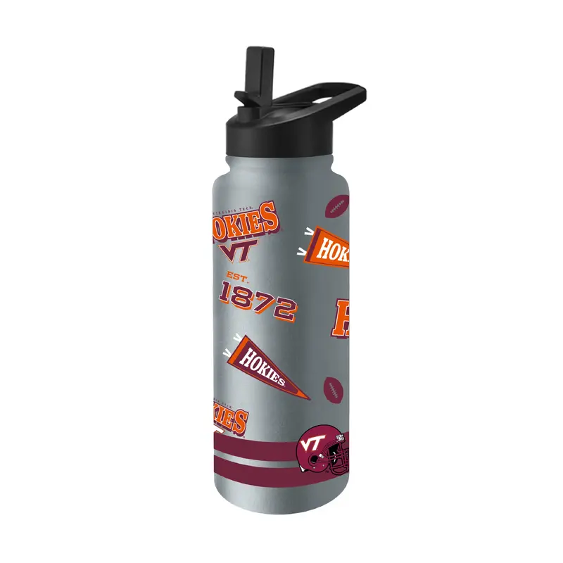 Virginia Tech 34oz TJX Native Quencher Bottle