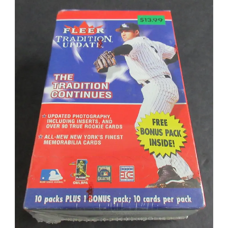 2002 Fleer Tradition Update Baseball Blaster Box (11/10)