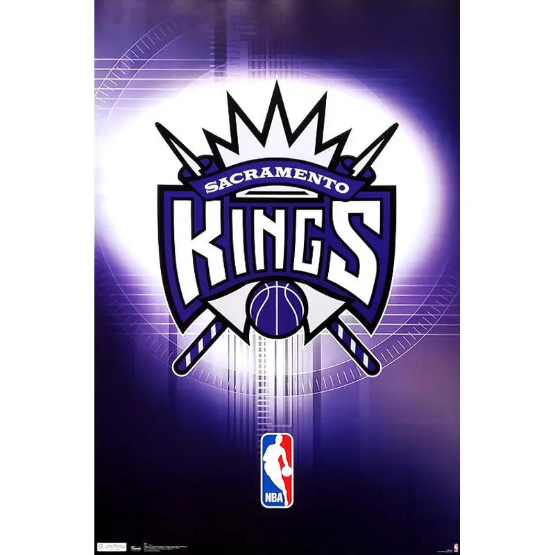 Sacramento Kings Official NBA Team Logo Poster - Costacos Sports