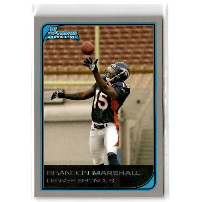 2006 Bowman Brandon Marshall #143 Rookie