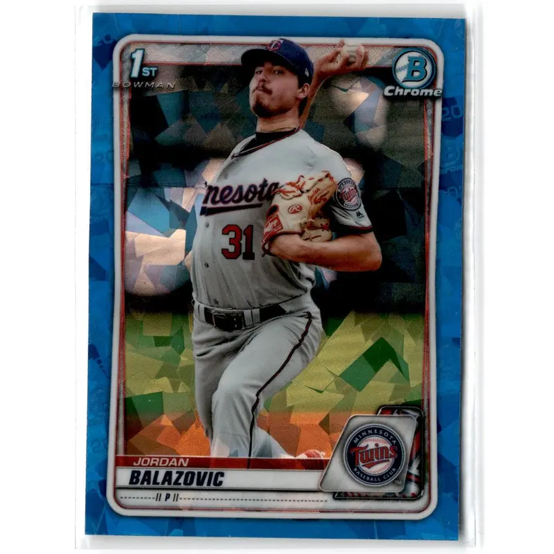 2020 Bowman Chrome Prospects Sapphire Jordan Balazovic #BCP-123