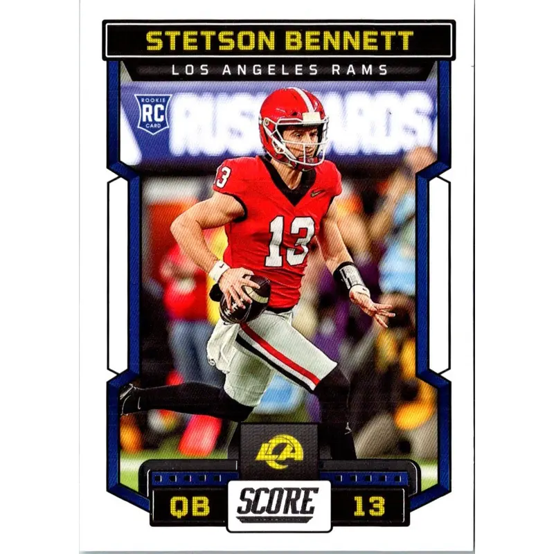 2023 Score Stetson Bennett IV #313 Rookie