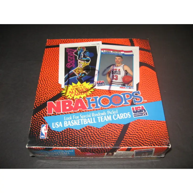 1991/92 Hoops Basketball Series 2 Rack Box