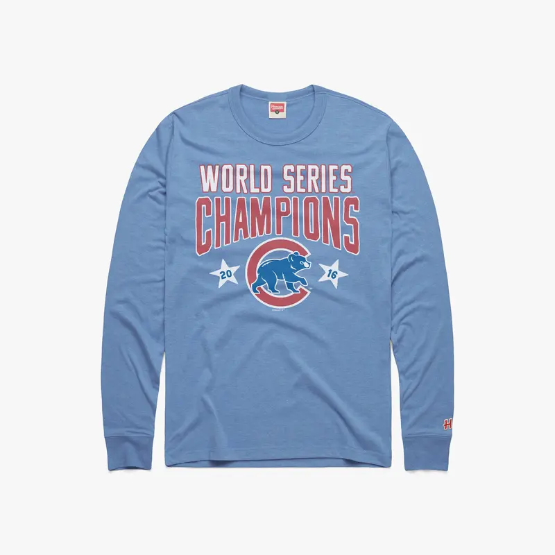 Cubs World Series Champs 2016 Long Sleeve Tee
