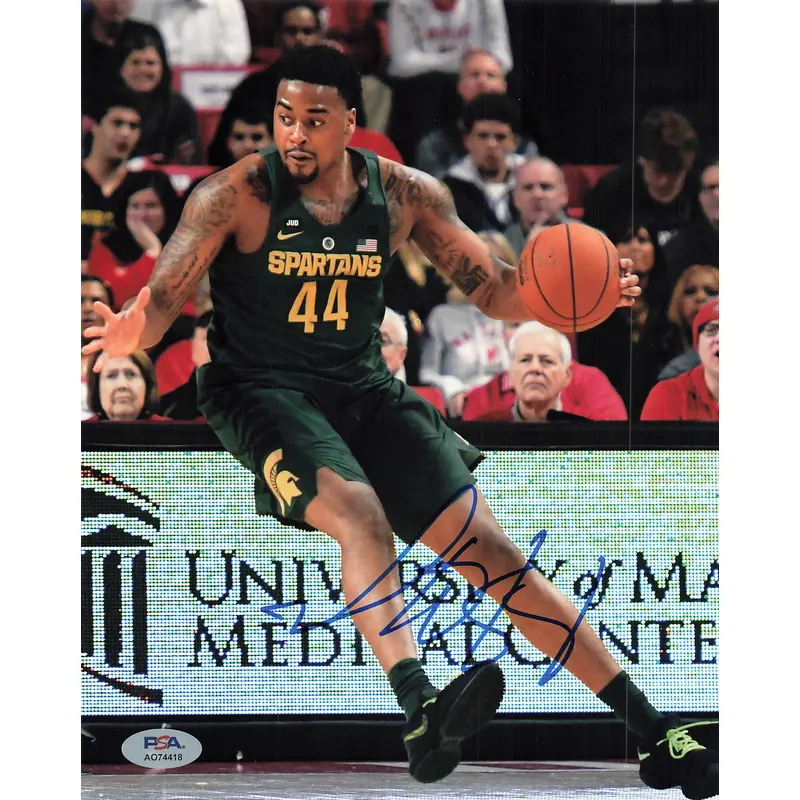 Nick Ward signed 8x10 photo PSA/DNA Michigan Spartans Autographed