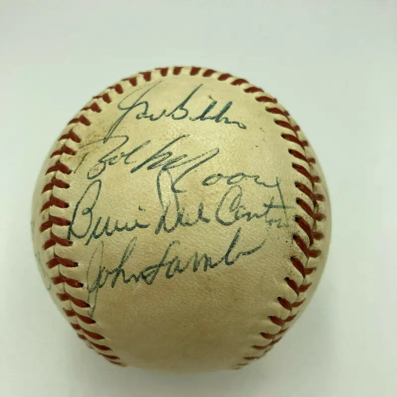 1970 Pittsburgh Pirates Team Signed Vintage Official National League Baseball