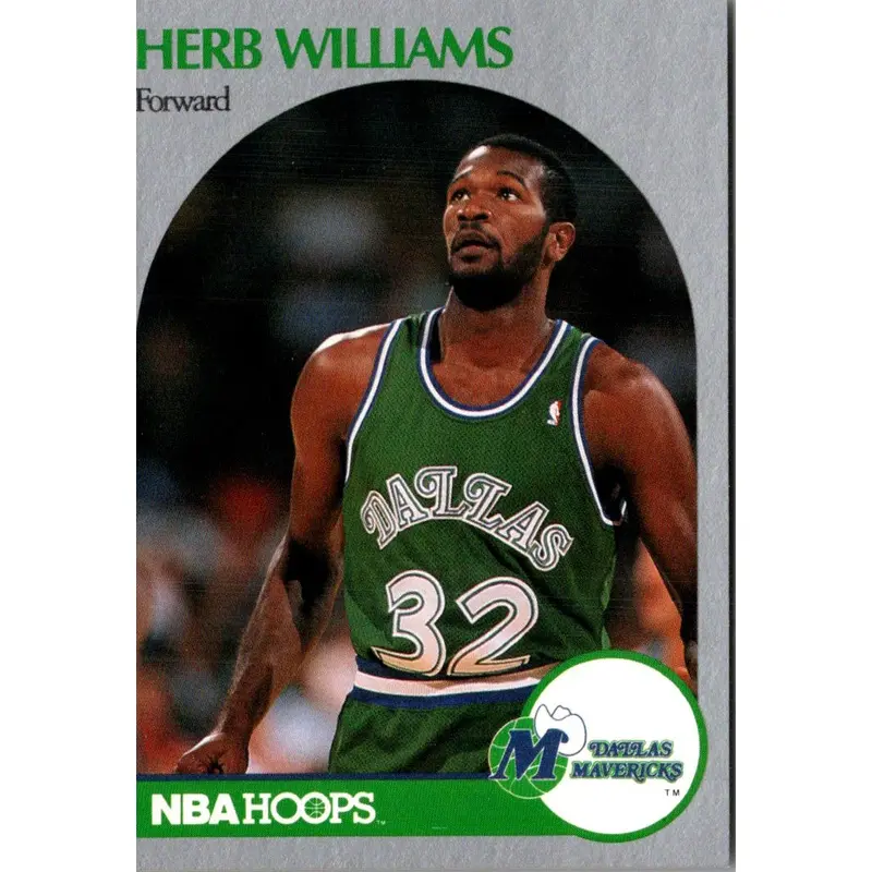 1990 Hoops Herb Williams #90