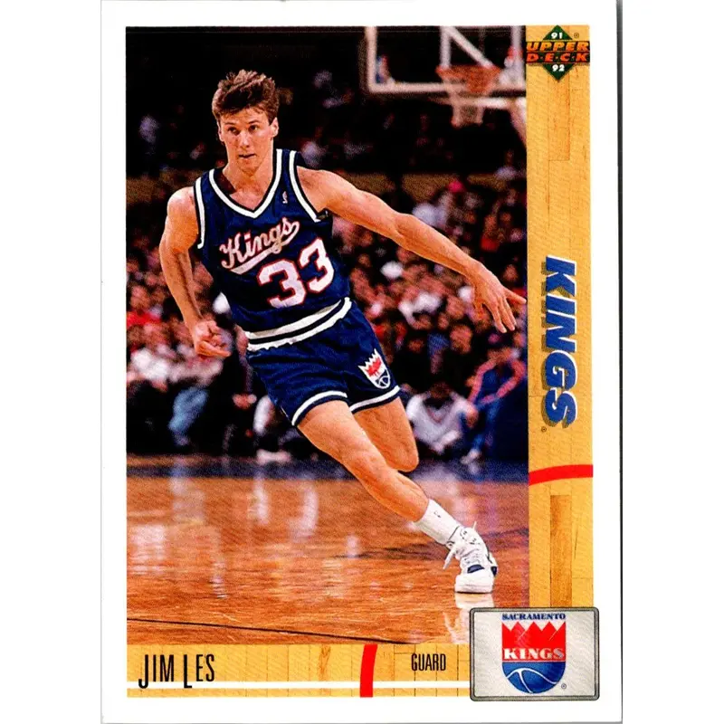 1991 Upper Deck Jim Les #360 Rookie