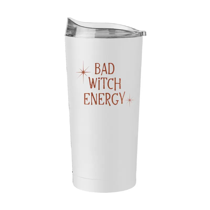 Halloween 20oz Bad Witch Energy  Powder Coat Tumbler