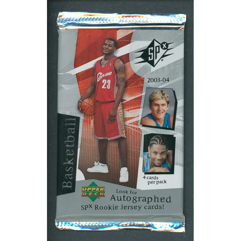 2003/04 Upper Deck SPX Basketball Unopened Pack (Hobby)