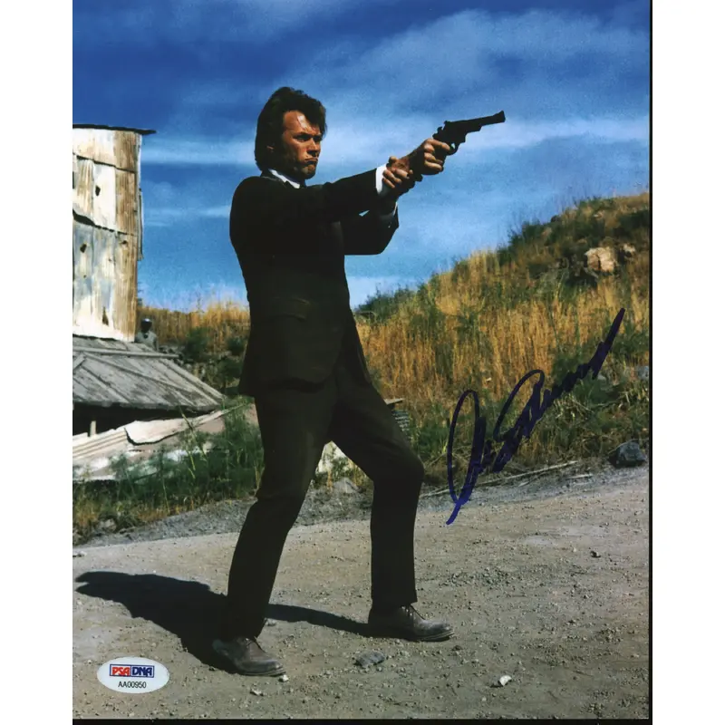 Clint Eastwood Dirty Harry Authentic Signed 8x10 Photo PSA/DNA #AA00950