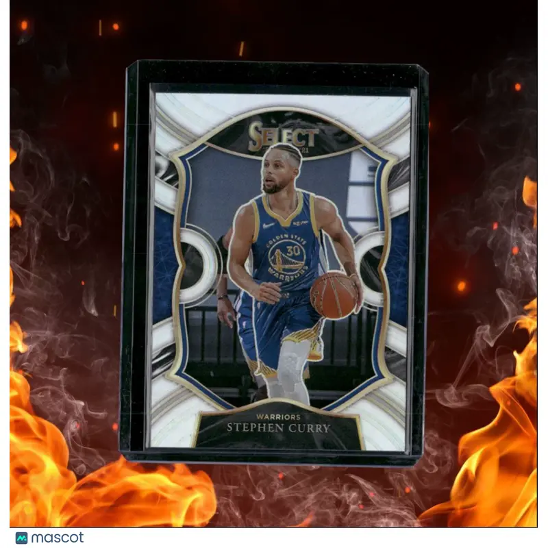 2020-21 Panini Select Stephen Curry Concourse Silver Prizm #57