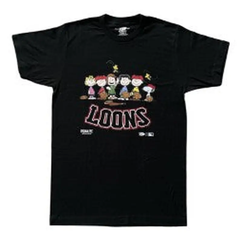 Great Lakes Loons OT Sports Peanuts Short Sleeve Tee