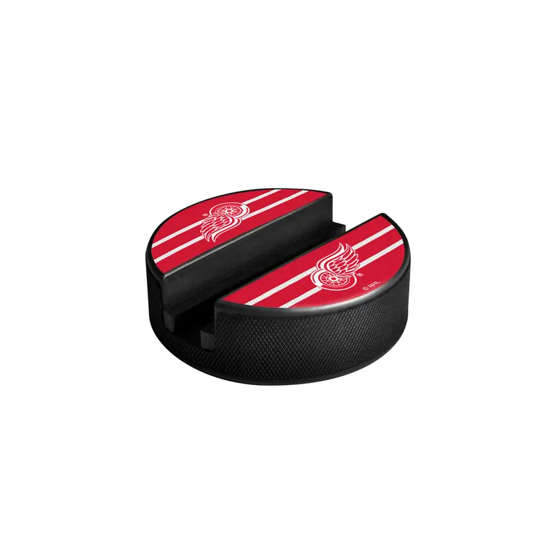 NHL Detroit Red Wings Hockey Puck Media Device Holder