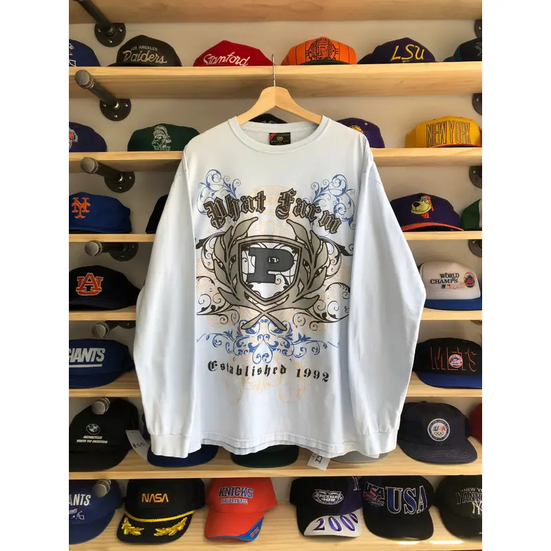 Vintage Phat Farm Classics Long Sleeve Tee Size XL
