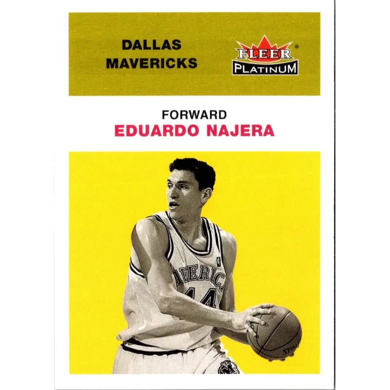 2001 Fleer Platinum Eduardo Najera #73