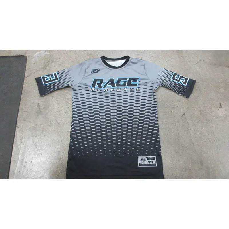 Used NX  Rage Football Shirt Size Youth Large