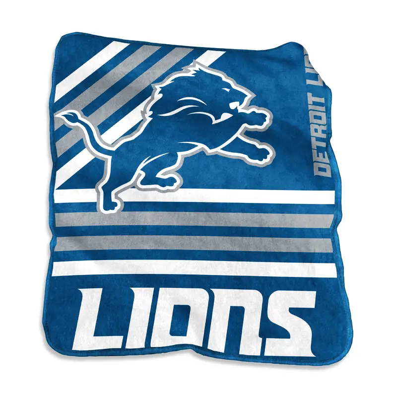 Detroit Lions Raschel Throw