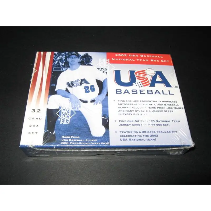 2002 Upper Deck USA Baseball National Team Factory Set