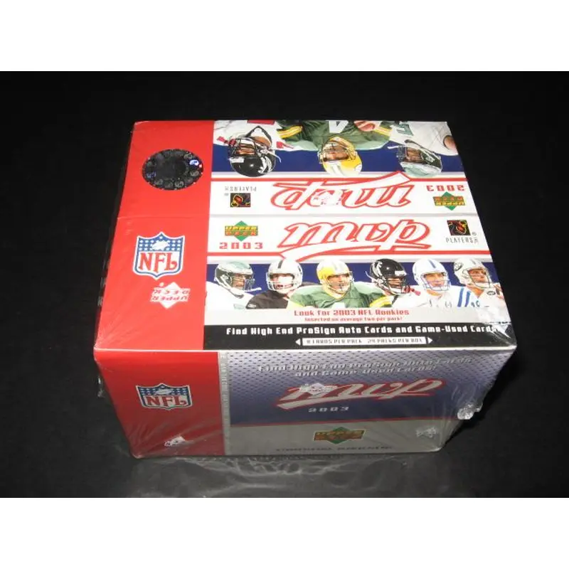 2003 Upper Deck MVP Football Box (Retail)