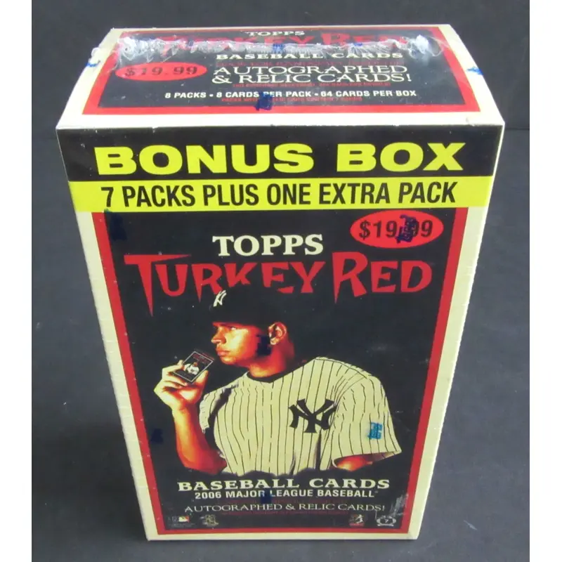 2006 Topps Turkey Red Baseball Blaster Box (8/8)