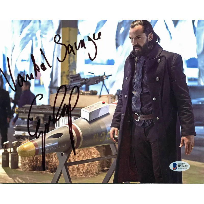 Casper Crump Legends of Tomorrow "Vandal Savage" Signed 8X10 Photo BAS #B51402