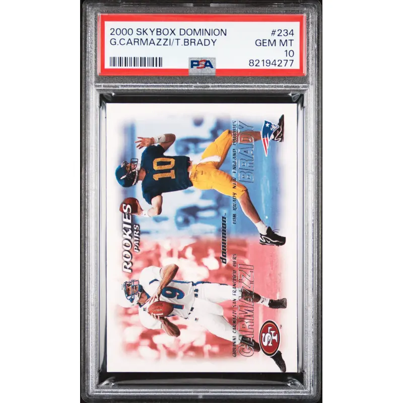 Tom Brady 2000 Skybox Dominion #234 PSA 10 Gem Mint