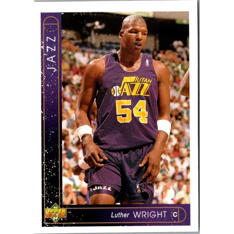 1993 Upper Deck Luther Wright #156 Rookie