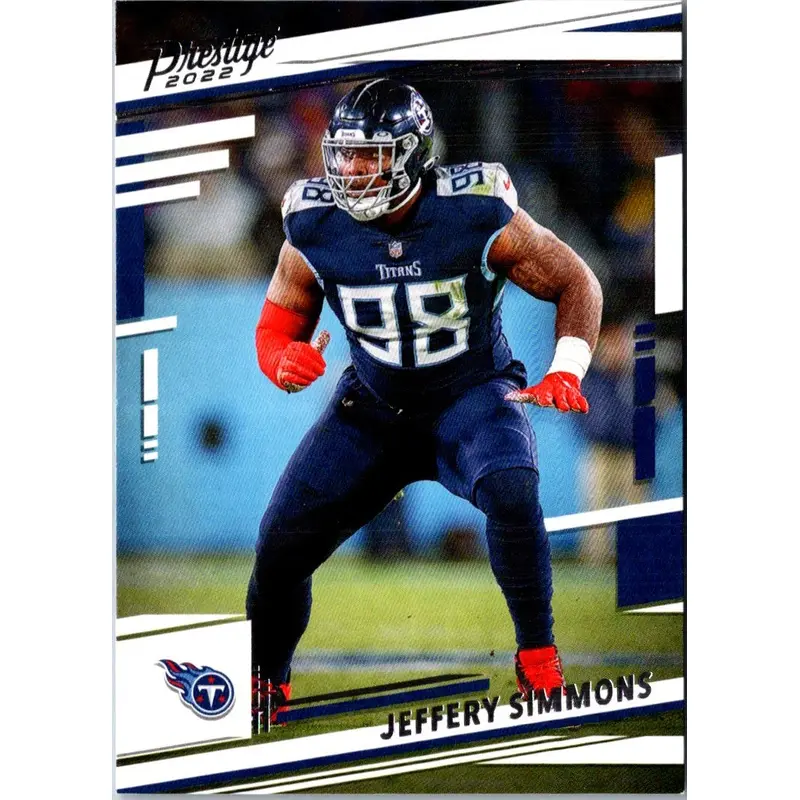 2022 Panini Prizm Blue Jeffery Simmons #289
