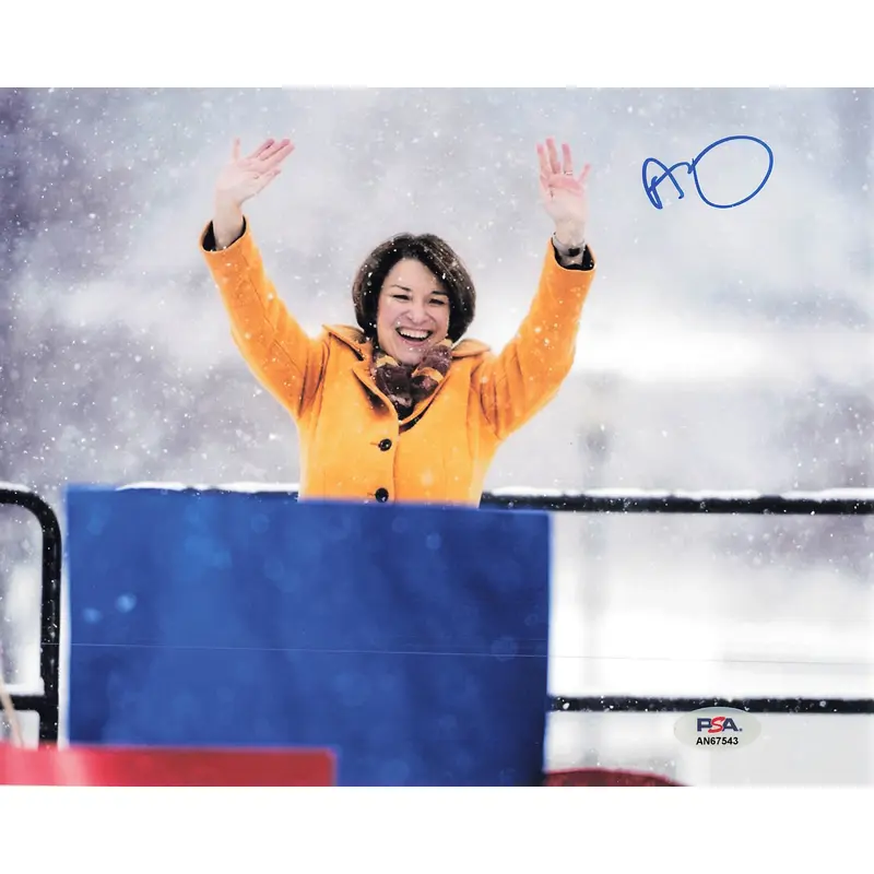 Amy Klobuchar signed 8x10 photo PSA/DNA Autographed Politician