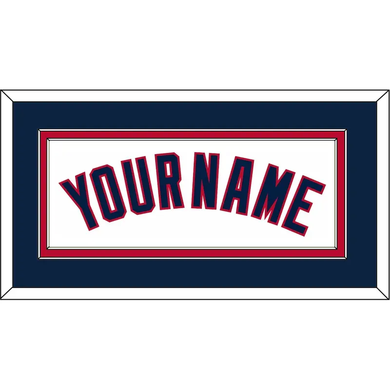 Minnesota Name - Home White (2015-2022) - Double Mat 2