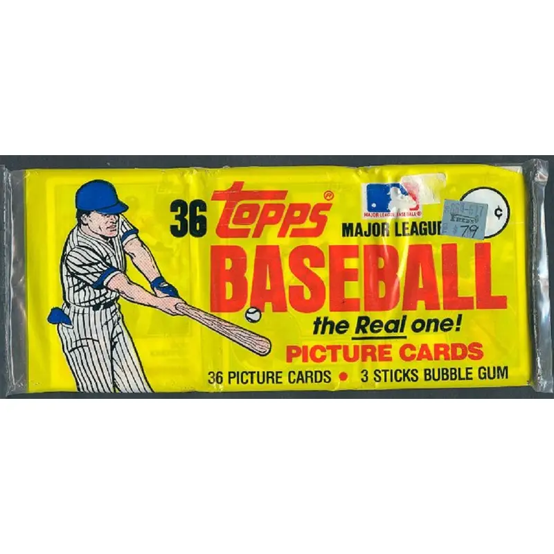1983 Topps Baseball Unopened Grocery Rack Pack (Authenticate)