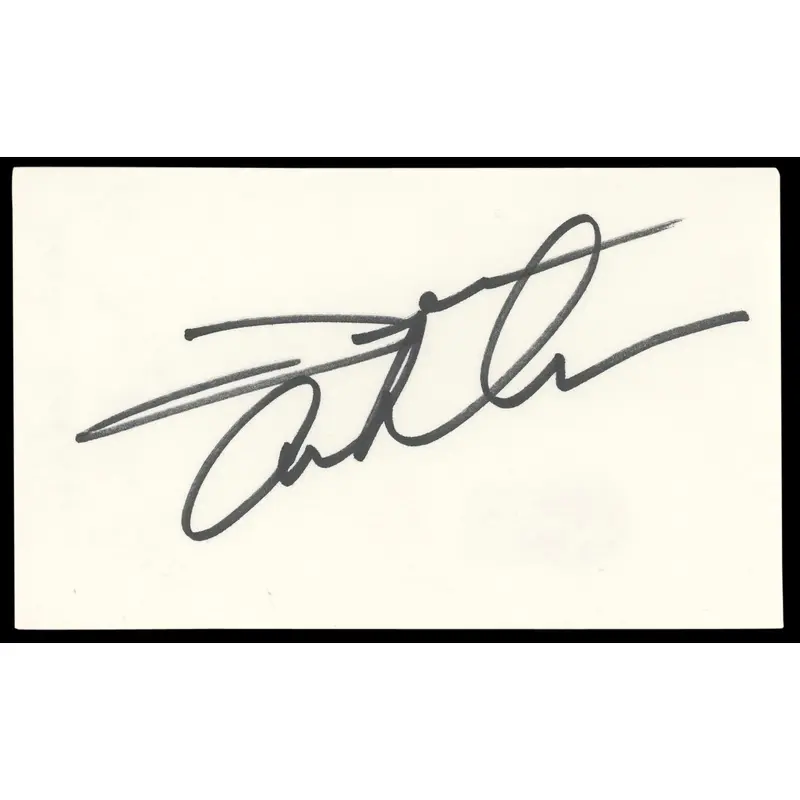 Jensen Ackles The Boys Authentic Signed 3x5 Index Card Autographed BAS #AD70393